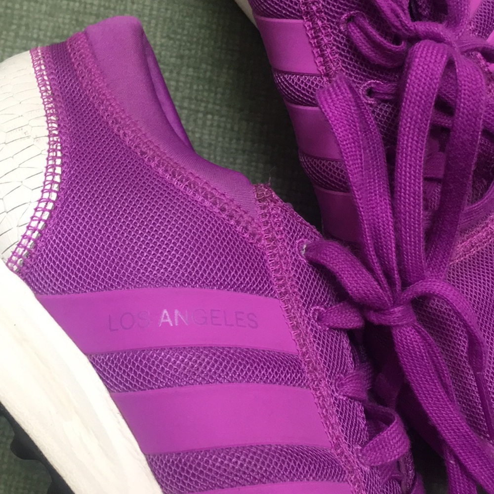 Almost new Adidas purple sneakers